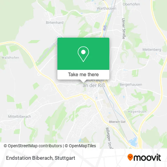 Карта Endstation Biberach