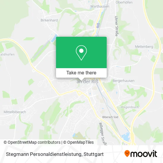 Карта Stegmann Personaldienstleistung