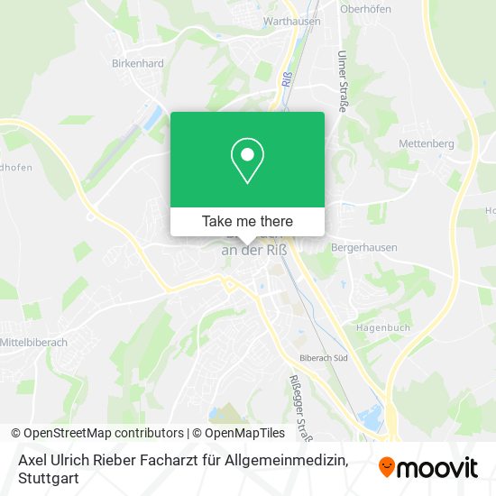 Axel Ulrich Rieber Facharzt für Allgemeinmedizin map