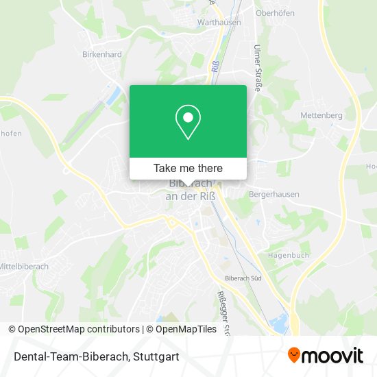 Dental-Team-Biberach map