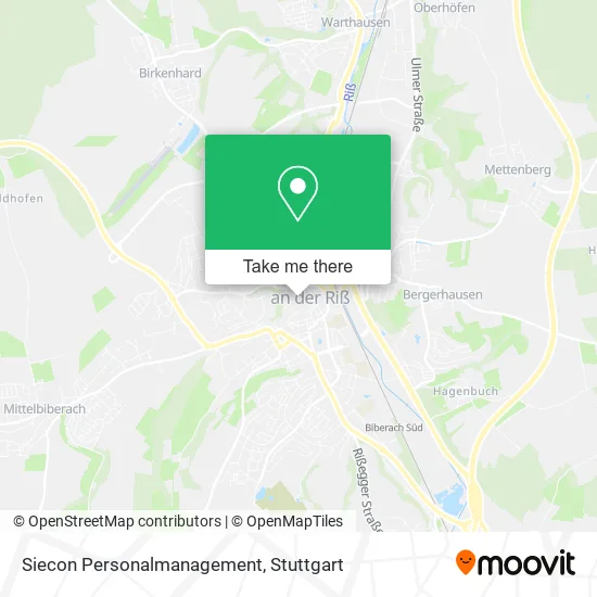 Карта Siecon Personalmanagement