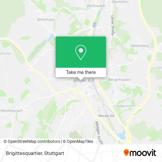 Карта Brigittesquartier