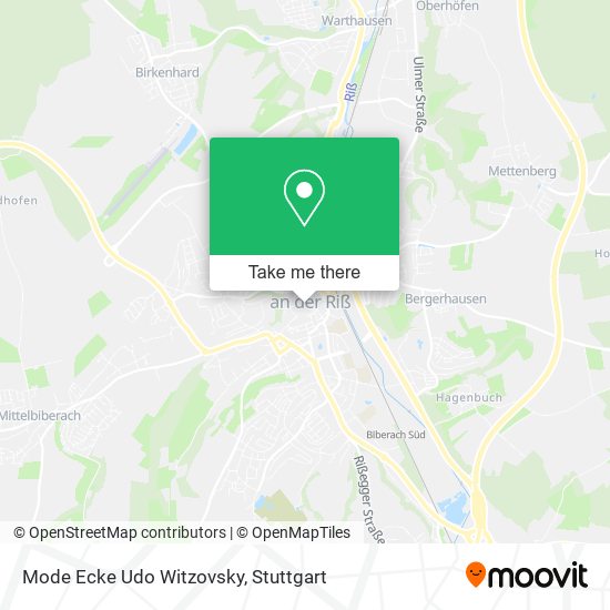 Mode Ecke Udo Witzovsky map