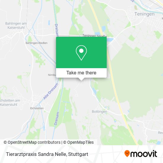 Tierarztpraxis Sandra Nelle map