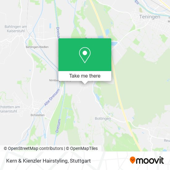 Kern & Kienzler Hairstyling map