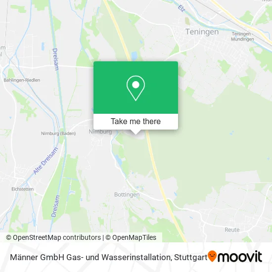 Карта Männer GmbH Gas- und Wasserinstallation