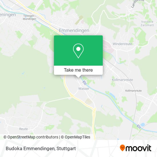 Карта Budoka Emmendingen