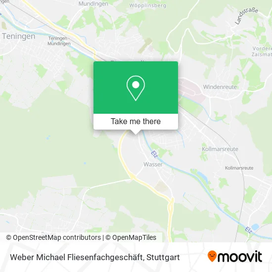 Карта Weber Michael Fliesenfachgeschäft