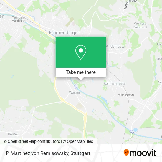 P. Martinez von Remisowsky map