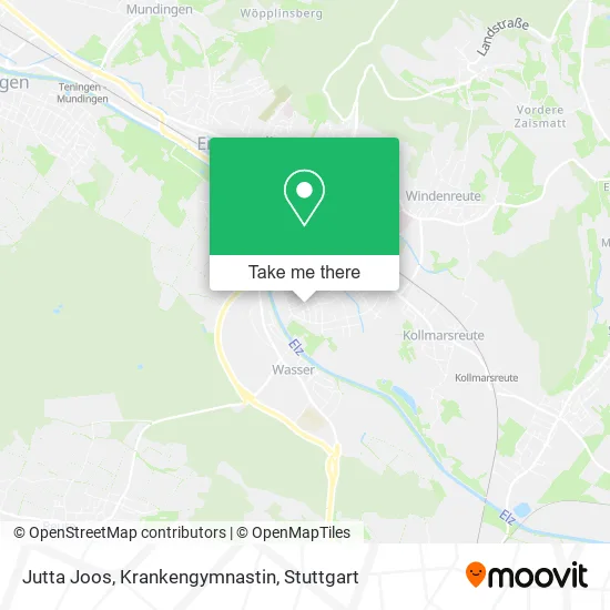 Jutta Joos, Krankengymnastin map