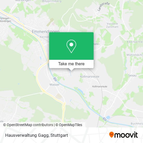 Hausverwaltung Gagg map