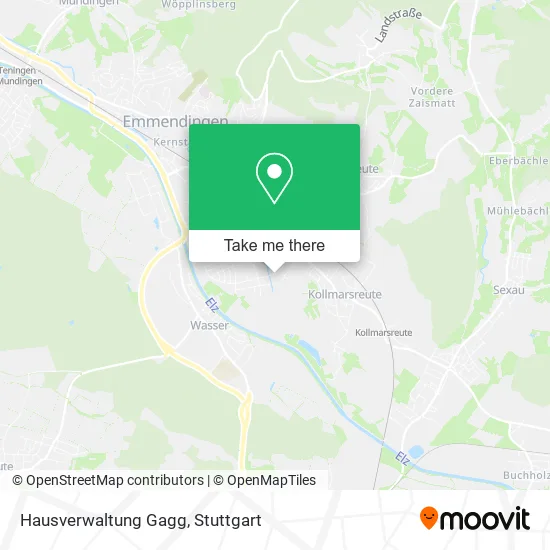 Карта Hausverwaltung Gagg