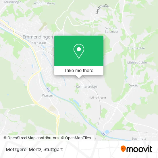 Карта Metzgerei Mertz