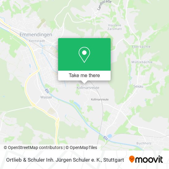 Карта Ortlieb & Schuler Inh. Jürgen Schuler e. K.