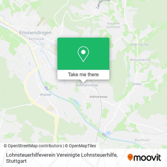 Lohnsteuerhilfeverein Vereinigte Lohnsteuerhilfe map