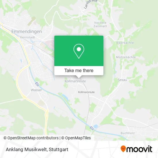 Карта Anklang Musikwelt