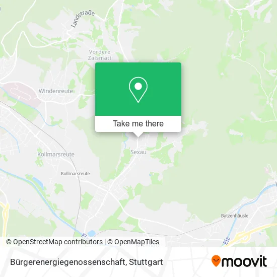 Карта Bürgerenergiegenossenschaft