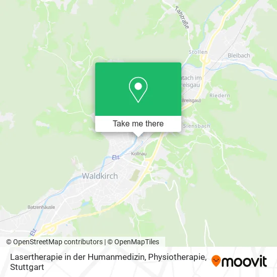 Карта Lasertherapie in der Humanmedizin, Physiotherapie