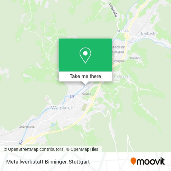 Карта Metallwerkstatt Binninger