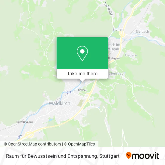 Карта Raum für Bewusstsein und Entspannung
