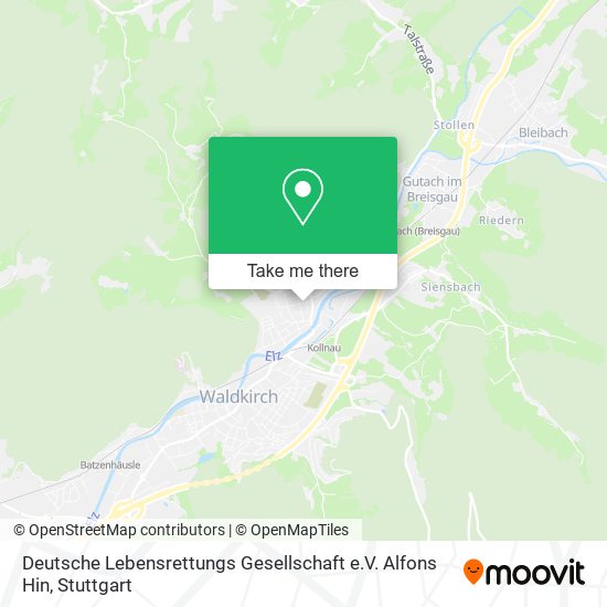 Deutsche Lebensrettungs Gesellschaft e.V. Alfons Hin map