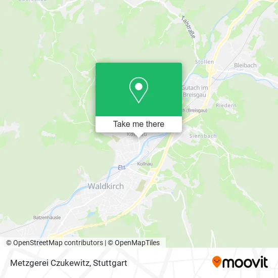 Карта Metzgerei Czukewitz