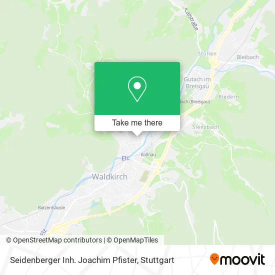 Карта Seidenberger Inh. Joachim Pfister