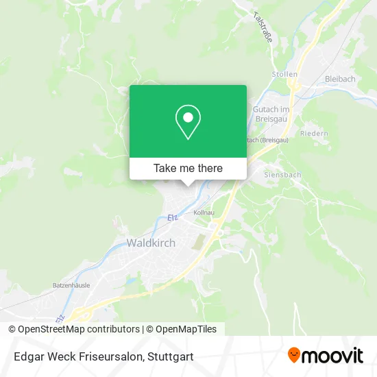 Карта Edgar Weck Friseursalon