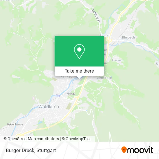 Карта Burger Druck