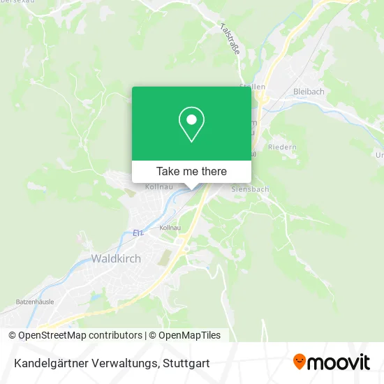 Карта Kandelgärtner Verwaltungs