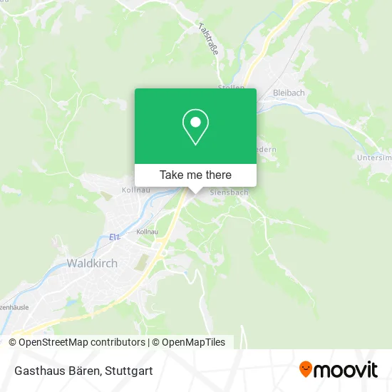 Карта Gasthaus Bären