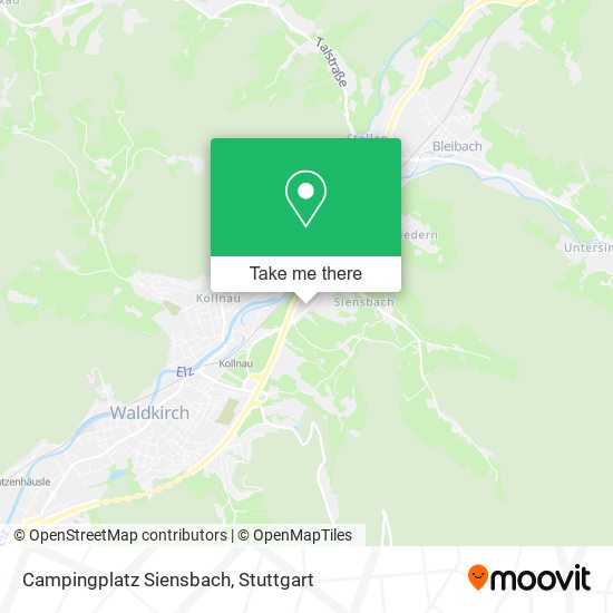 Campingplatz Siensbach map