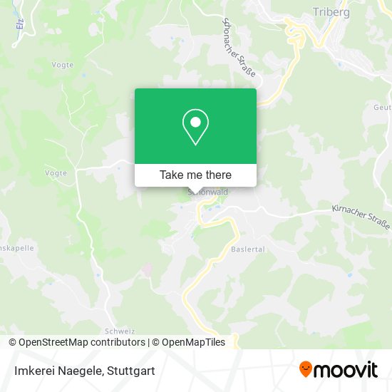 Карта Imkerei Naegele