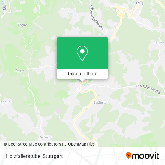 Карта Holzfällerstube