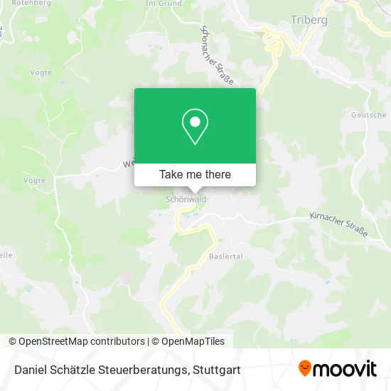 Карта Daniel Schätzle Steuerberatungs