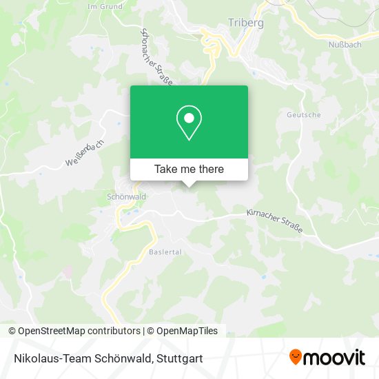 Nikolaus-Team Schönwald map