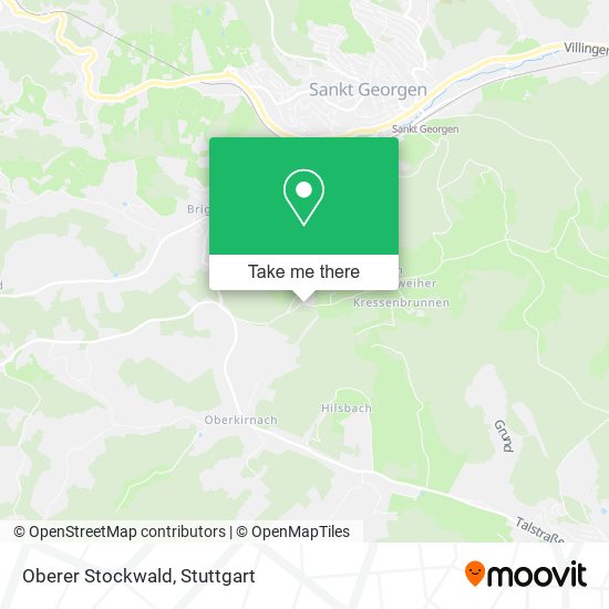 Карта Oberer Stockwald