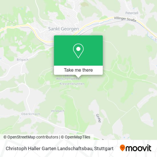 Christoph Haller Garten Landschaftsbau map