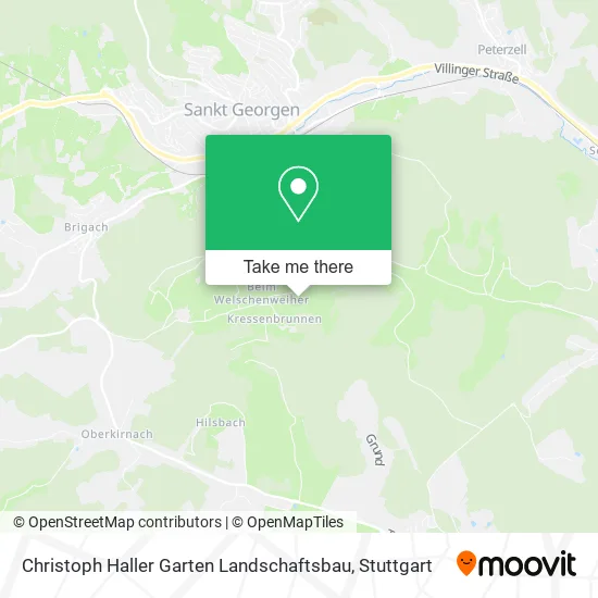 Christoph Haller Garten Landschaftsbau map