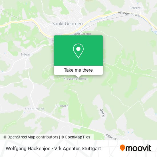 Карта Wolfgang Hackenjos - Vrk Agentur