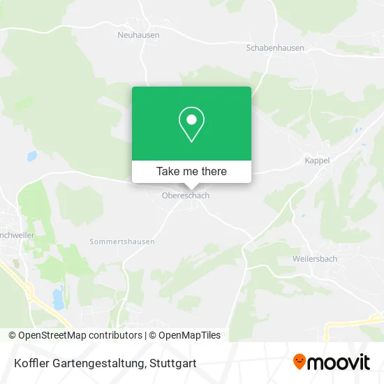 Карта Koffler Gartengestaltung