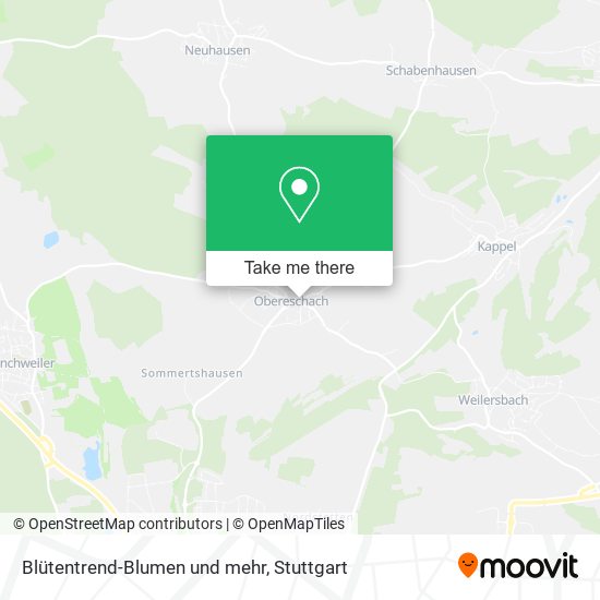 Blütentrend-Blumen und mehr map