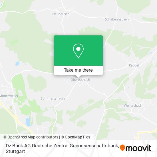 Dz Bank AG Deutsche Zentral Genossenschaftsbank map