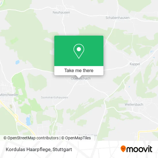Карта Kordulas Haarpflege