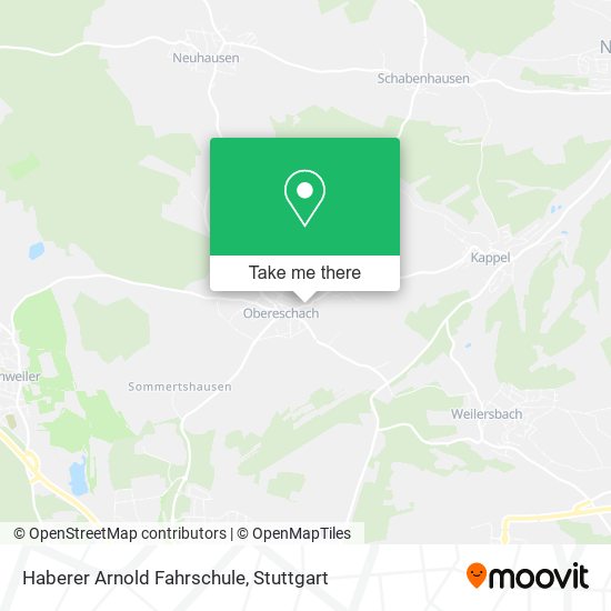 Haberer Arnold Fahrschule map