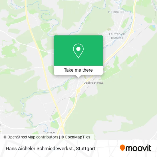 Карта Hans Aicheler Schmiedewerkst.