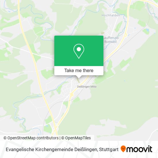 Evangelische Kirchengemeinde Deißlingen map