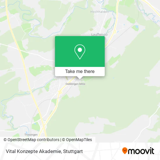 Карта Vital Konzepte Akademie