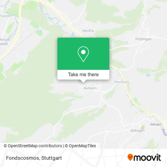 Карта Fondscosmos