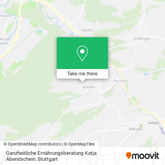 Ganzheitliche Ernährungsberatung Katja Abendschein map